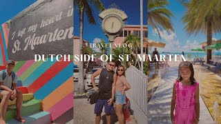 StMaarten Downtown Philipsburg Great bay beach Tiki Hut Snorkel Simpson Bay Beach [upl. by Regdirb930]