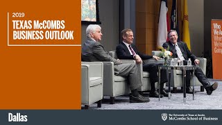 2019 UT McCombs Business Outlook in Dallas Partly Cloudy [upl. by Viafore]