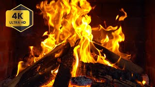 🔥 Warm Fireplace Ambience 4K Crackling Fire Sounds for Calm Sleep amp Stress Relief [upl. by Haet563]