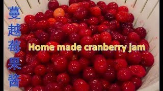 自制蔓越莓果酱cranberry jam [upl. by Hite]