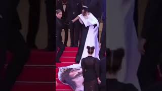 Cannes Guard Involved in the Kelly Rowland Incident Moves Actress Massiel Taveras Off the Carpet [upl. by Lledyr]