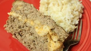 Ribbon Meatloaf stuffing and cheese [upl. by Laurette]