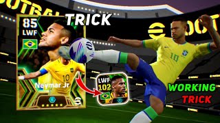 Trick To Get 102 Rated Epic Neymar Jr  Neymar Jr Epic Brazil Trick  eFootball 2024 Mobile [upl. by Ruscher]