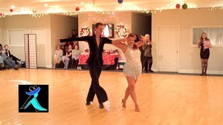 Cha ChaRumba Show Dance at Ultimate Ballroom Dance Studio in Memphis [upl. by Terza716]