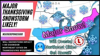 MAJOR NortheastMidwest Snowstorm Likely [upl. by Cressler]