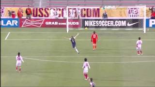 WNT vs China PR Megan Rapinoe Goal  Dec 15 2012 [upl. by Ynnattirb349]