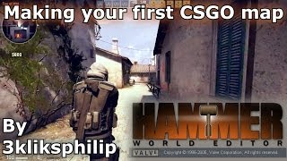 CS GO Tutorial  Making your first map [upl. by Stefanac771]