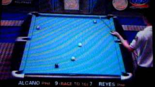 Alcano beats the Magician Efren Bata Reyes [upl. by Ris]