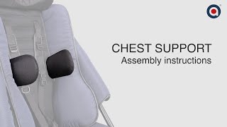 Assembly instructions for Chest Support for Ulises Evo Pro™ special needs stroller [upl. by Acenom]