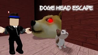 Roblox Doge Head Escape Full Gameplay video Roblox Malaysia [upl. by Parette]