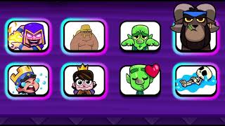 Emotes Clash royale [upl. by Deste419]