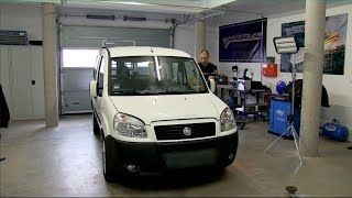 Fiat Doblo 19JTD Multijet 88KW Chiptuning Einbau [upl. by Svetlana]