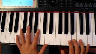 Evanescence Bring Me To Life Piano Intro Tutorial [upl. by Nnayrb]