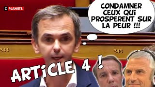 ARTICLE 4 ADOPTÉ  SCANDALE à lassemblée [upl. by Neeloj176]