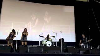 Powerpuff Girls Theme Song Bis Cover by Apocalipstick at OC Fair 2013 [upl. by Sisile759]