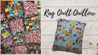 EASY RAG QUILT QUILLOW [upl. by Enelam]