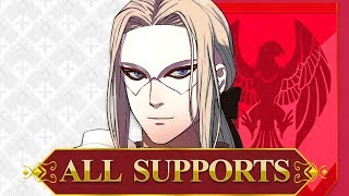 Fire Emblem Three Houses  ALL Jeritza Supports [upl. by Thetisa]