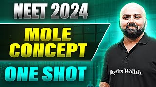 MOLE CONCEPT in 1 Shot FULL CHAPTER COVERAGE ConceptsPYQs  Prachand NEET [upl. by Waylan]