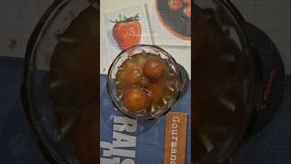 Gulabjamun trending food shortsfeed snacks recipe asmrfood asmr sweet youtubeshorts vlog [upl. by Aihsakal]