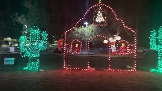 Merry Christmas From Hulen Park in Cleburne Texas [upl. by Atirahs196]