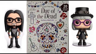 Colour Your Own Day Of The Dead Gallery Wall Art Illustrated By Grace West Colouring Book [upl. by Leirvag]