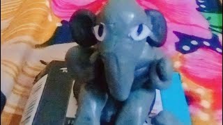 Ganesh murti making with mseal clay 2024 [upl. by Ultan85]