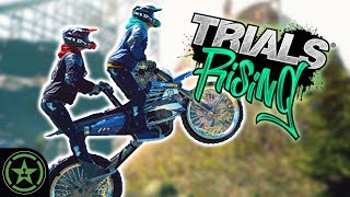 TANDEM BIKE TROUBLES  Trials Rising  Lets Play [upl. by Cosette]