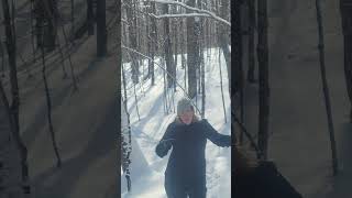 Snowshoe report from Lopstick Outfitters in Pittsburg NH February 32024 [upl. by Shanley]