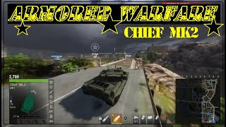 Armored Warfare  Nuevo y muy lento tanque Chief Mk2 Tank [upl. by Ilhsa60]