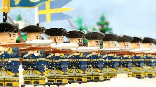 BATTLE OF NARVA 1700 Lego history documentary animation [upl. by Yeldar975]