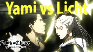 Yami Sukehiro vs Licht  Black Clover   English Dub [upl. by Nelrsa]