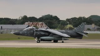 RARE stuff at Mildenhall 4x USMC AV8 4x MV22s E4 C5 HC130 962024 [upl. by Renelle789]