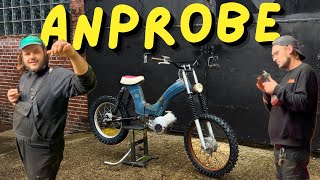 ANPROBE  Simson Motor für unser Cross Moped Projekt  HARDMOOD [upl. by Tennek]