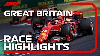 2019 British Grand Prix Race Highlights [upl. by Walls]