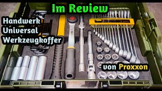 🛠️ Werkzeug Reviews 🛠️ Proxxon Handwerk Universal Werkzeugkoffer 69tlg [upl. by Bej]