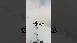 Thats one way of putting it😂 skiing japan mountains snow powderskiing snowboarding winter [upl. by Idurt743]