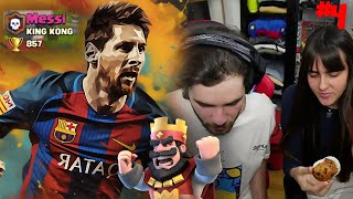 JUEGO CONTRA MESSI CON MI NOVIA Y PASA ESTO🥵  RETO MIGUELNON [upl. by Aneeled]