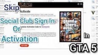 How To Skip Rockstar Launcher OR Social club Account Sign In GTA5 TechnoTechYT TechnoTechYTOfficial [upl. by Llerraf]