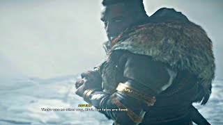 Assassins Creed Valhalla  Sigurd Loses Arm amp Meeting Fenrir Wolf Cutscene 4K HD 2020 Cutscene [upl. by Ralfston44]