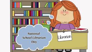 April 4  National School Librarian Day [upl. by Miller]