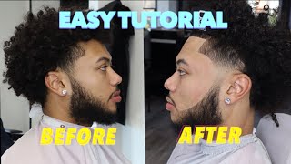 How To Do A Taper Fade With Curly Top [upl. by Ris]