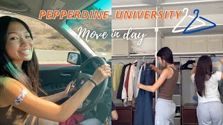 COLLEGE MOVEIN VLOG 2021  Pepperdine University [upl. by Jarrad275]