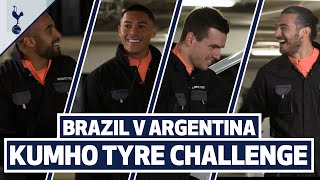 VINICIUS amp LUCAS VS LO CELSO amp GAZZANIGA  BRAZIL V ARGENTINA  Kumho Tyre Challenge [upl. by Florette234]