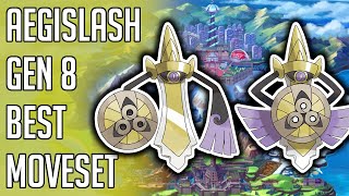 Aegislash Best Moveset Sword and Shield  Aegislash Best Moveset Moves Nature Item Ability Gen 8 [upl. by Amabil]