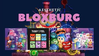 AESTHETIC INSIDE OUT DECALS FOR BLOXBURG  ROBLOX [upl. by Megdal]