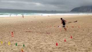 Treino na Areia  preparação física funcional  Guillermo Reid [upl. by Nittirb]