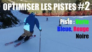 SkiOPTIMISER les pistes 2  Conseils Verte bleue rouge noire à FontRomeu Pyrénées [upl. by Pantia]