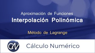 Interpolación Polinómica  Método de Lagrange  Ejercicio 2 [upl. by Llered]