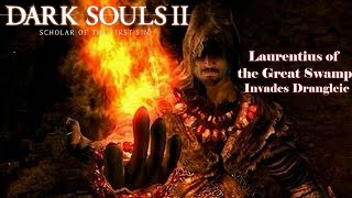 Dark Souls II Laurentius of the Great Swamp Invades Drangleic [upl. by Legna]