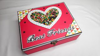 How To Make Hamper Box for friends  Handmade Birthday Gift Ideas  Gift Box Tutorial  Shorts [upl. by Alusru890]